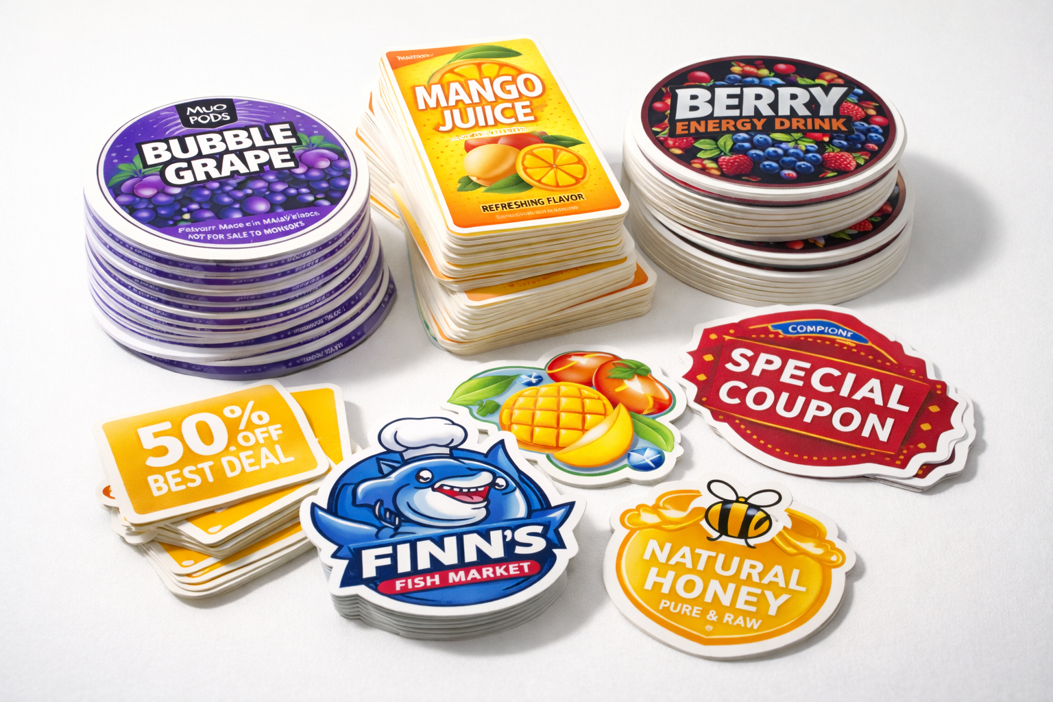 Die-Cut Label Printing